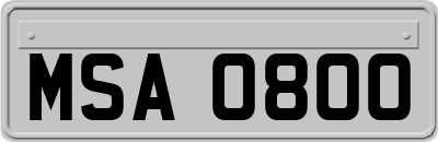 MSA0800