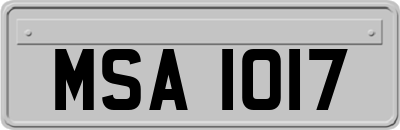 MSA1017