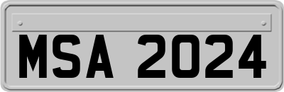 MSA2024