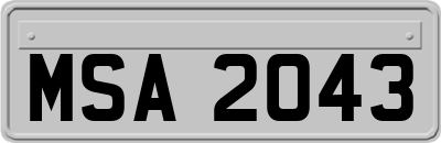 MSA2043