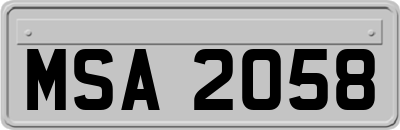 MSA2058