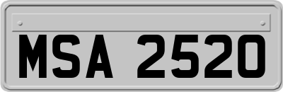 MSA2520
