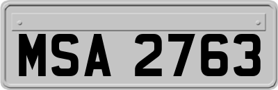 MSA2763