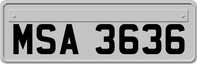MSA3636