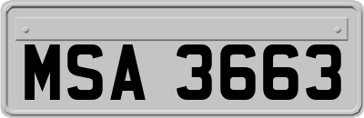 MSA3663