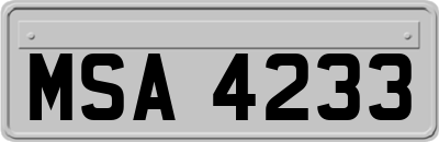 MSA4233
