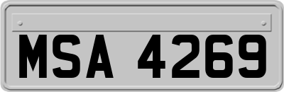 MSA4269