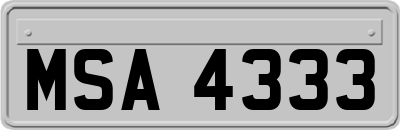 MSA4333