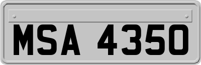 MSA4350