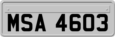 MSA4603