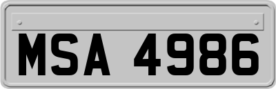 MSA4986