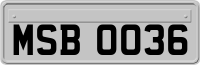 MSB0036