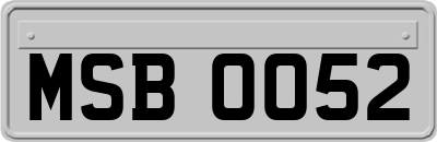 MSB0052