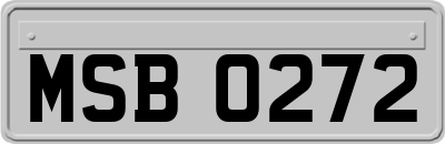 MSB0272