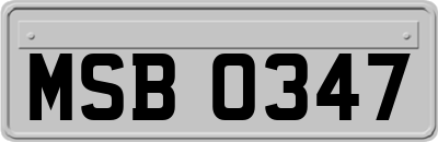 MSB0347