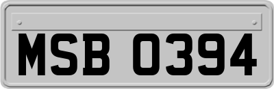 MSB0394