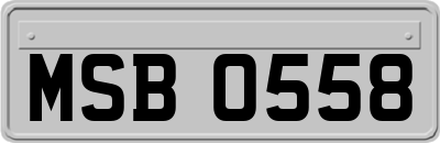 MSB0558