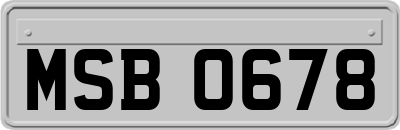 MSB0678