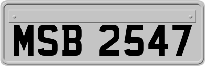 MSB2547