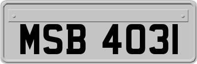 MSB4031