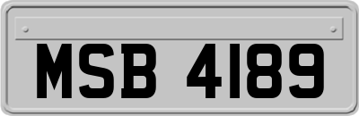 MSB4189