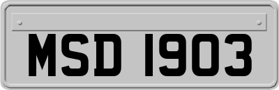 MSD1903