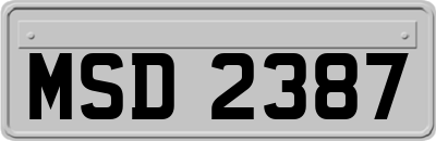 MSD2387