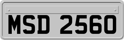 MSD2560