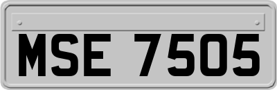 MSE7505