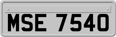 MSE7540