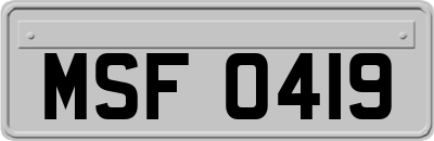 MSF0419