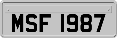 MSF1987