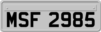 MSF2985