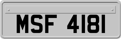 MSF4181