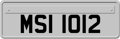 MSI1012