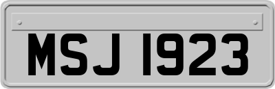 MSJ1923