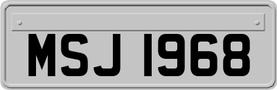 MSJ1968