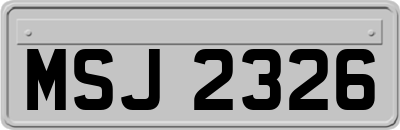 MSJ2326