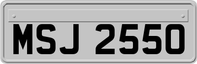 MSJ2550