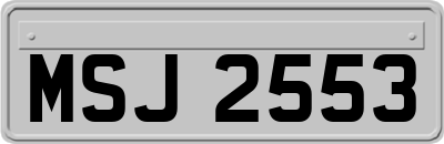 MSJ2553