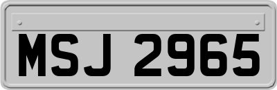 MSJ2965