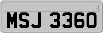 MSJ3360