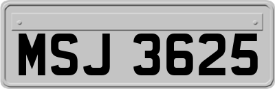 MSJ3625