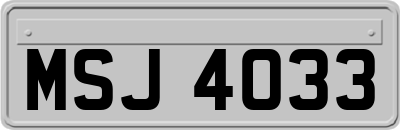 MSJ4033