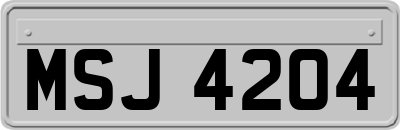 MSJ4204