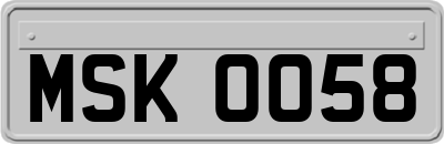 MSK0058