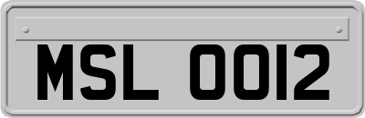 MSL0012