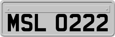 MSL0222