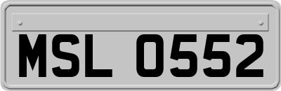 MSL0552