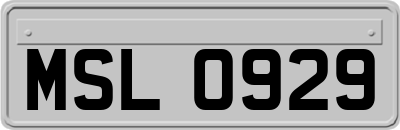 MSL0929